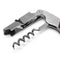 Portable Stainless Steel Wine Bottle Opener Wooden Handle Screw Corkscrew