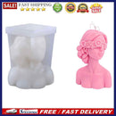 Aromatherapy Plaster Candle Silicone Mold Handmade Wax Statue Candle Soap Mou