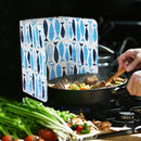 Kitchen Oil Splatter Aluminium Foil Gas Stove Foldable Baffle Plate (B)