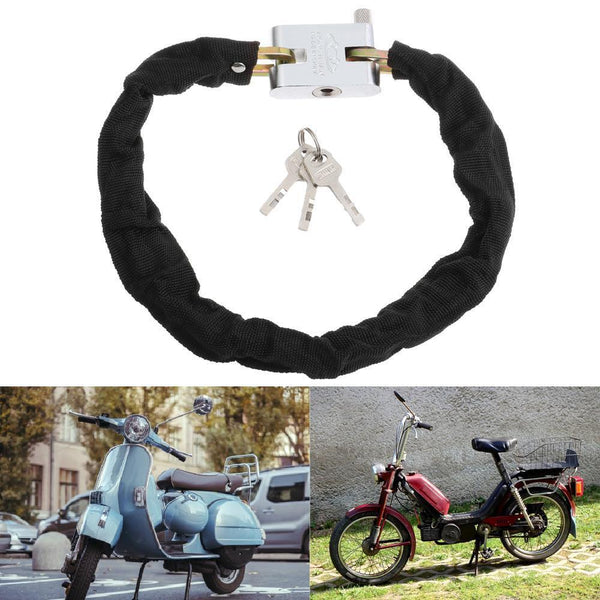 Electric Bike Motorcycle Anti-theft Bicycle Scooter Padlock Chain Lock