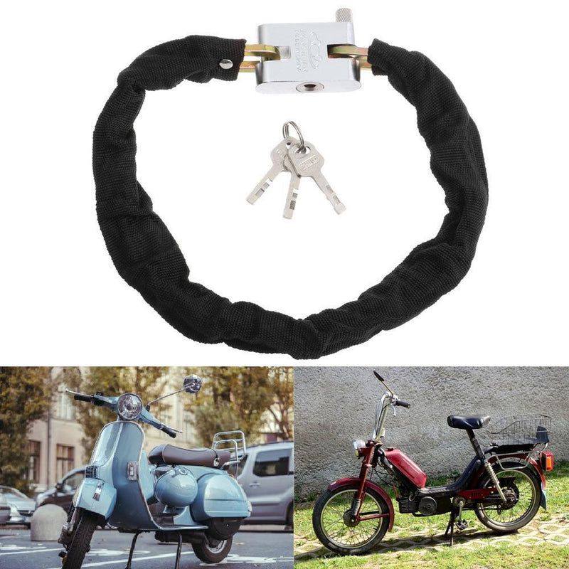 Electric Bike Motorcycle Anti-theft Bicycle Scooter Padlock Chain Lock