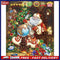 Santa And Animal Oil Paint By Numbers Canvas Drawing DIY Coloring Picture Kits