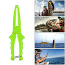 Plastic Fishing Clamp Portable Fishing Pliers Lock Clip Gripper (Green) Newly