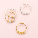Coil Creativity Rotate Freely Fidget Beads Rings Beaded Jewelry Anxiety Ring