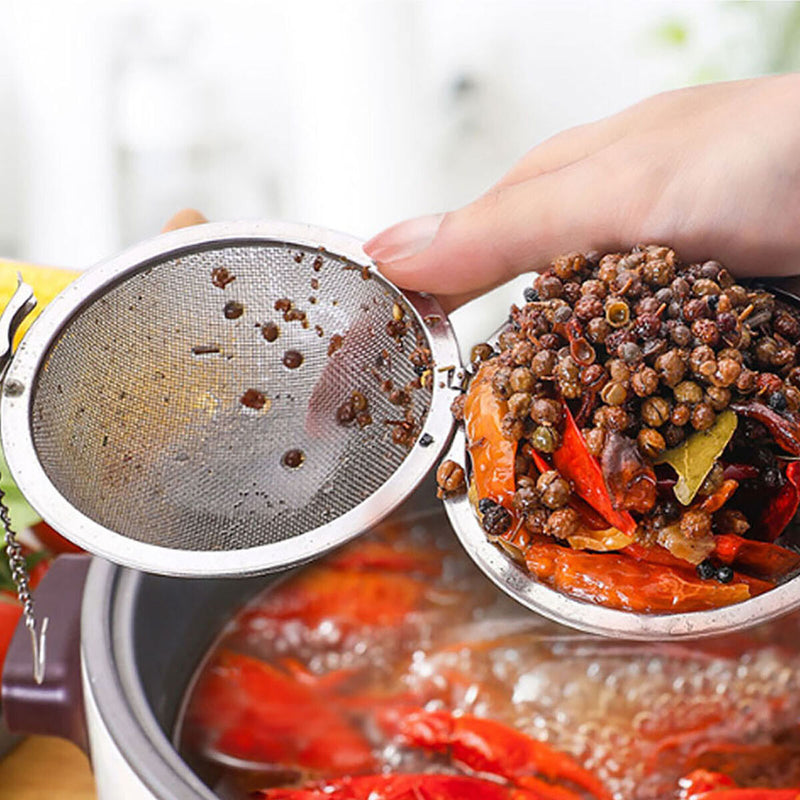 2pcs Stainless Steel Tea Ball, Loose Leaf Tea Strainer Infusers, 2.3 inch  Newly