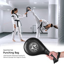 Taekwondo Boxing Training Pads Karate Punch MMA Sponge Foot Target (Black) Newly
