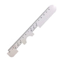 1*, Spectacle Accessories: Pupil Distance Ruler, Small W0T3 Ruler PD O8Y5