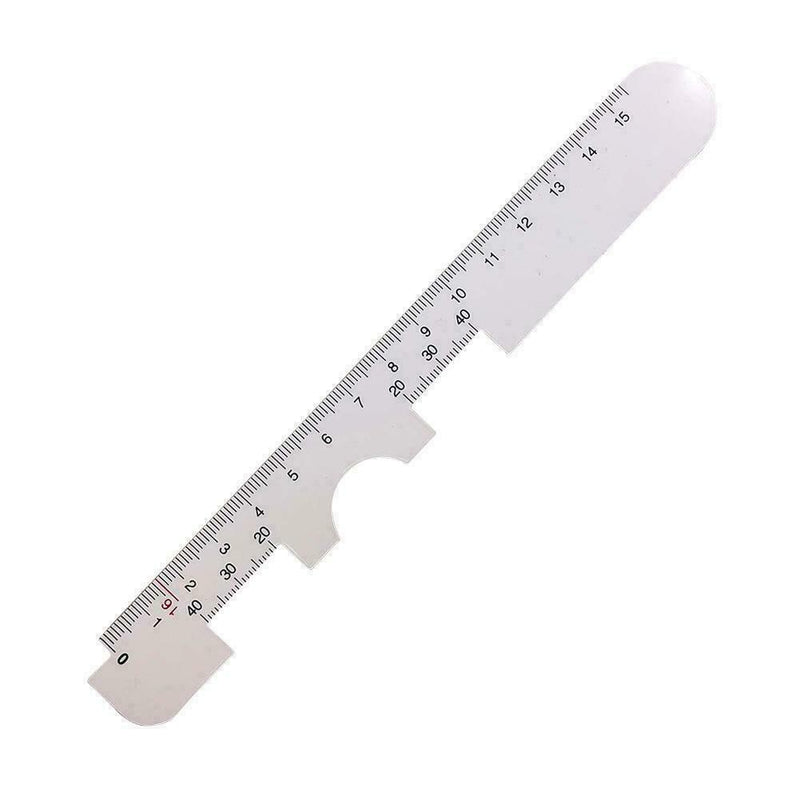 1*, Spectacle Accessories: Pupil Distance Ruler, Small W0T3 Ruler PD O8Y5