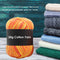 Gradient Color Milk Cotton Yarn Scarf Sweater Crochet Knitting Yarn (L) Newly