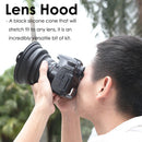 Reflection-free Collapsible Silicone Lens Hood for Camera Phone (Small)