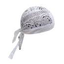 #A Outdoor Cycling Cotton Printed Beanie Hat Summer Outdoor Sports Headband Cap