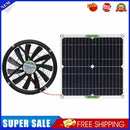 20W 12V Exhaust Fan Outdoor Chicken House Mini Solar Panel Ventilator Fan