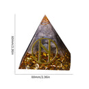 Crystal Pyramid Orgone Pyramids for Spiritual Chakra Balancing Crystals Stones