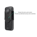 Non Slip Silicone Screen Lens Protective Cover for Insta360 ONE X2 (Black) Newly