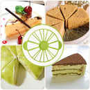 10/12 Slices Cake Equal Portion Cutter Round Bread Dessert Mousse Divider