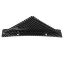 Car Carbon Look Shark Fins Spoiler Wing Lip Car Rear Bumper Diffuser Kit