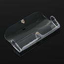 Transparent Women Portable Glasses Box Plastic Glasses Holder Eyeglasses Case