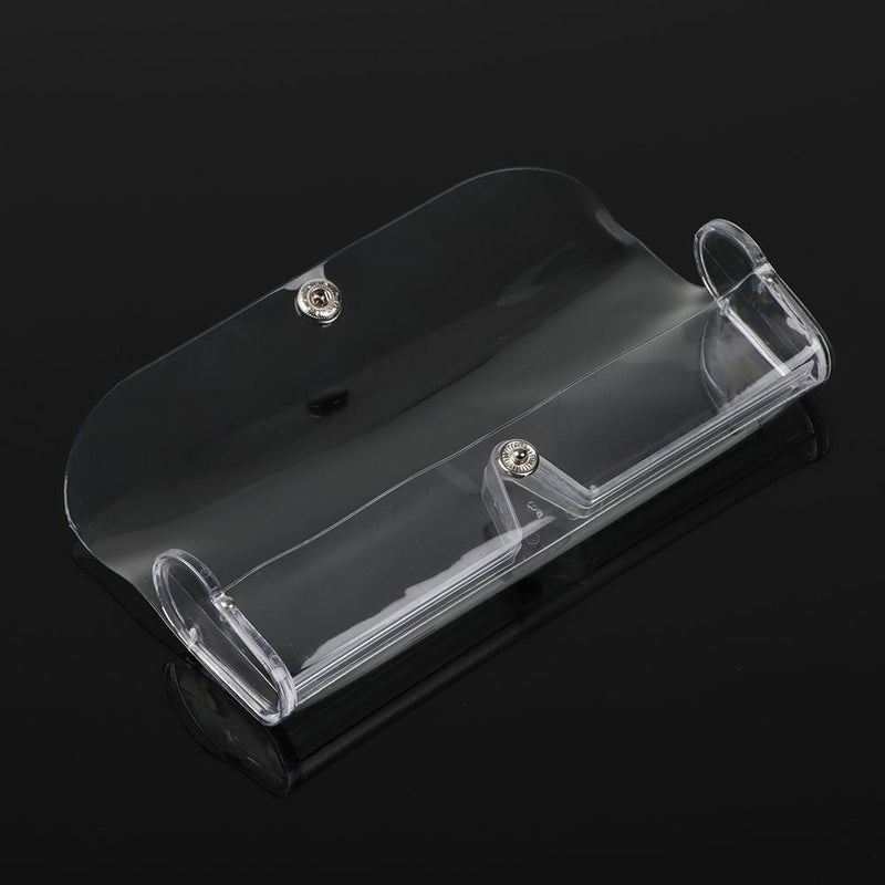 Transparent Women Portable Glasses Box Plastic Glasses Holder Eyeglasses Case