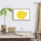 Hand Painted Artwork Painting By Numbers Picture DIY Warm Sun Craft Wall Decor