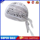 #A Outdoor Cycling Cotton Printed Beanie Hat Summer Outdoor Sports Headband Cap