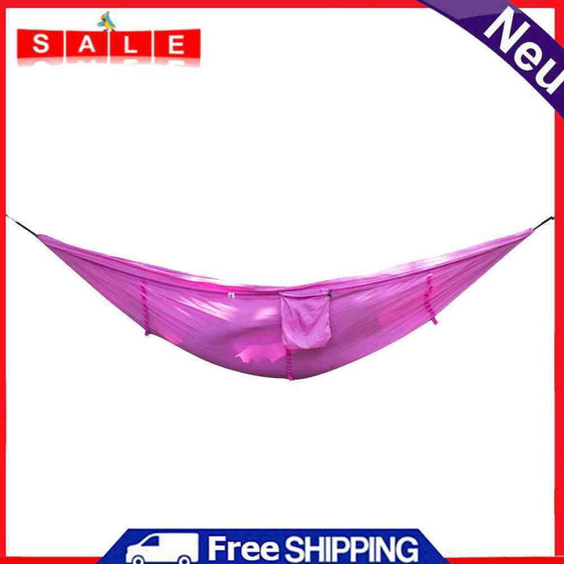 Outdoor Camping Mosquito Net Nylon Hammock Hanging Bed Sleeping Swing 173368