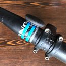 For airtag Motorcycle/Bike Handlebar Attachment Grip Holder Shell Buckle Case