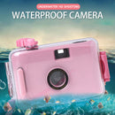 Kids Camera Non-disposable Waterproof Shockproof Film LOMO Camera Toys (B) Newly