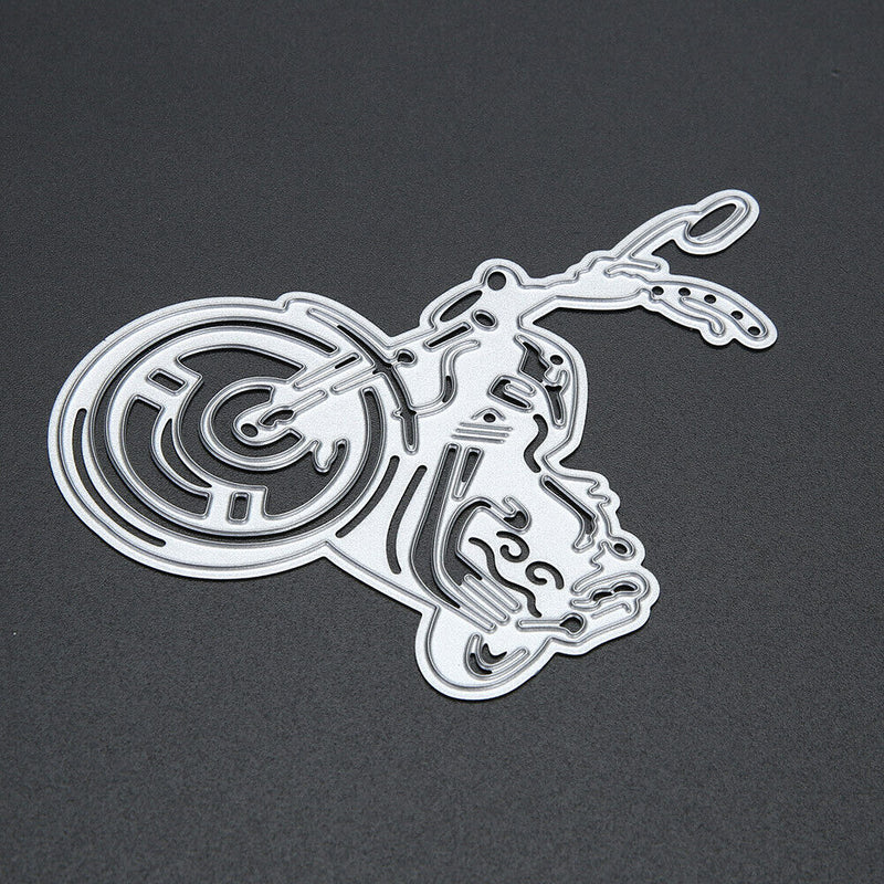 Motorcycle Chip Lifting Machining Dies Stencils for Y Scrapbooking Embossing