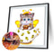 5D DIY Full Drill Diamond Painting Kitten Cross Stitch Embroidery Mosaic