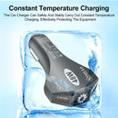 Smart Phone QC 3.0 Adapter Fast Charging 2-Port USB LED Display Car Charger