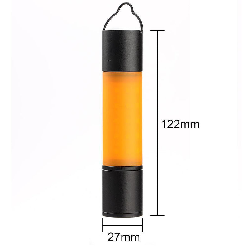 Multifunctional LED Flashlight USB Rechargeable for Hiking Fishing Emergency