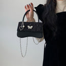 Butterfly Love Shoulder Bag Women Mini Heart Chain Messenger Portable Handbag