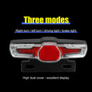 36V 48V 60V Electric Bicycle Lamp Waterproof LED E-Bike Turn Signal Taillights