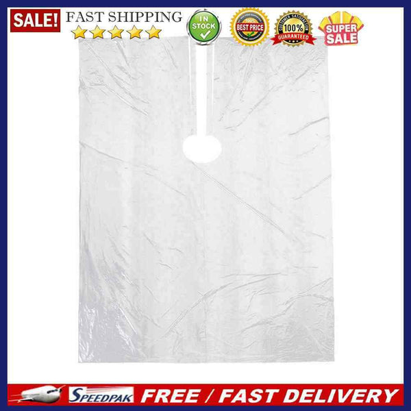 50pcs Waterproof Disposable Apron Hair Cut Perm Dye Cape Gown Hairdressing