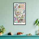Cross Stitch Picture Cartoon Embroidery On Canvas Craft Home Decor Wall Gift