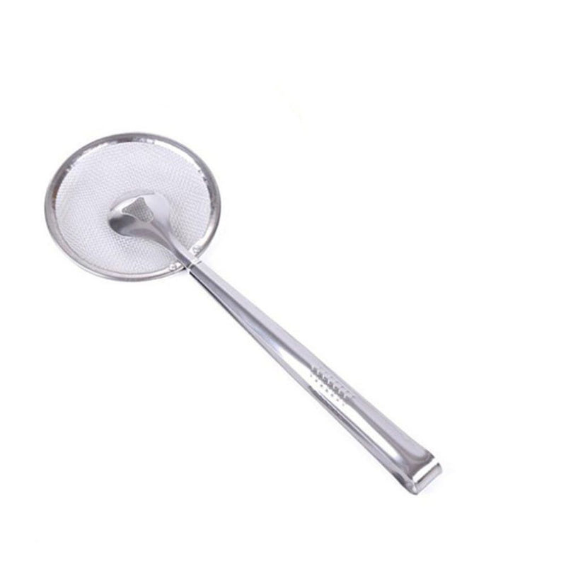 Drumsticks Oil-Frying Stainless Steel Filter Spoon Strainers Food Clip Colander