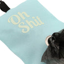 Pets Garbage Poop Bag Dispenser Dog Waste Bag Holder Organizer (Light Blue)