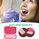 5pcs Scent Dental Orthodontics Wax Teeth Gum Braces Bracket (Rose) Newly