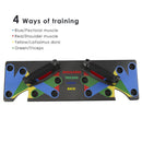 9 in 1 Body Building Push Up Rack Board System Fitness Comprehensive Exercise