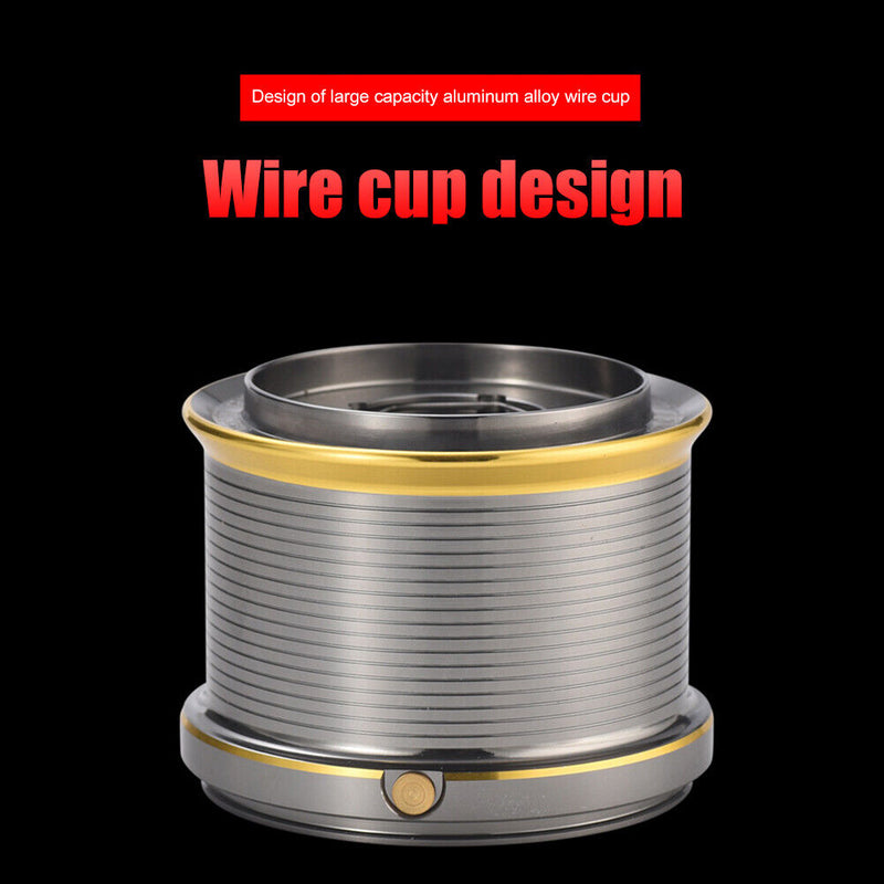 4.8/1 Stainless Steel Spinning Fishing Reel Fixed Spool Reels (NGK12000) Newly