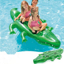 Crocodile Water Ride Toys Summer Pool Beach Floating Inflatable Alligator Seat