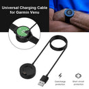 USB Charging Data Cable Power Charger Wire for Garmin Venu 2 Venu 2S Fenix 5