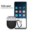 Silicone Protective Cover with Keychain for Redmi AirDots 3 Pro Charging Ca