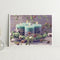 Oil Paint By Numbers Candle Frameless Picture Craft Kit for Home Living Room
