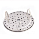 Set of 3 Stainless Steel Kitchen Steam Steaming Steamer Food Fish Rack Stand