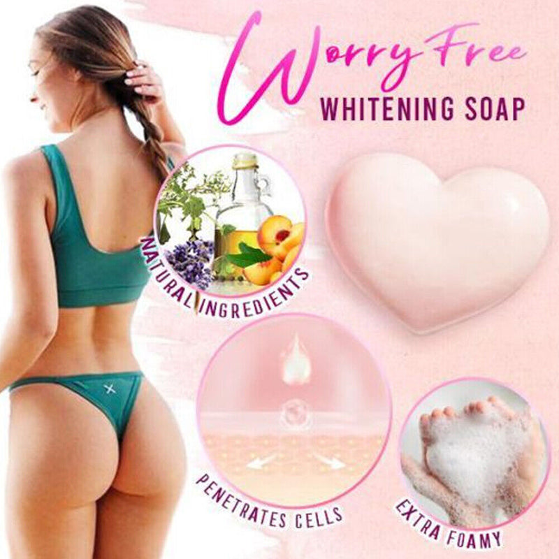 Whitening Soap Peach Buttock Brighten Body Skin Lightening Bleaching Soaps Newly