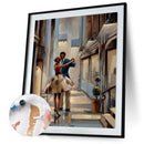 DIY Canvas Paint By Numbers Set Oil Hand Painted Dancer Drawing Kit Home Craft