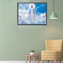 5D Diamond Painting Kit Jesus Shines Full Round Drill DIY Crafts Mosaic Picture