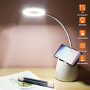 Table Adjustable Reading Desk Lamps USB Lighting Pen Holder LED Night Light