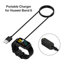 1m USB Charging Cable Cord Cradle Dock for Huawei Band 6/Watch Fit (Black) Newly
